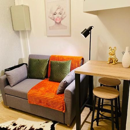 Ferienwohnung Parc Buttes Chaumont - Studio Mezzanine Paris Exterior foto