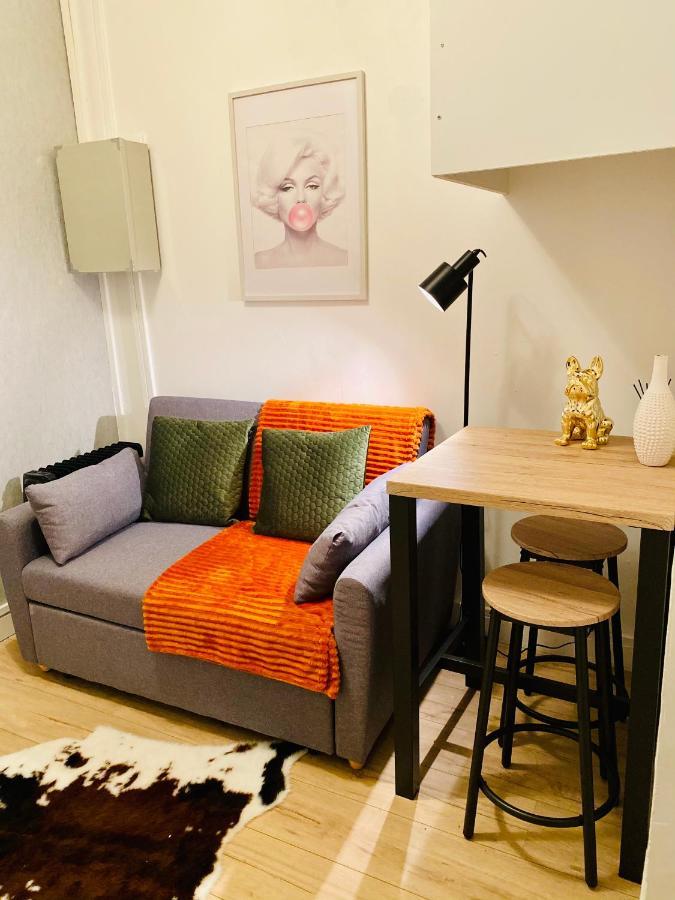 Ferienwohnung Parc Buttes Chaumont - Studio Mezzanine Paris Exterior foto