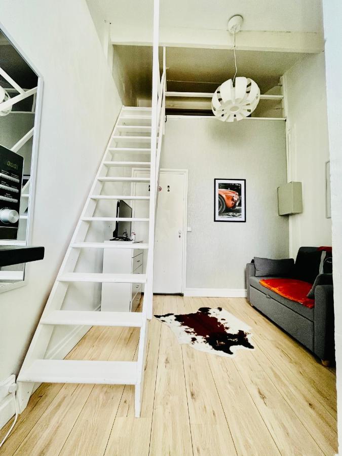 Ferienwohnung Parc Buttes Chaumont - Studio Mezzanine Paris Exterior foto